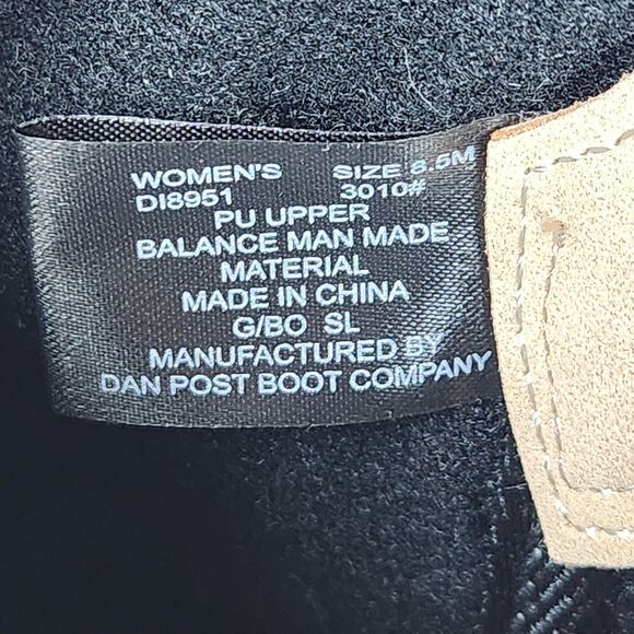 DINGO Brown Suede Booties Women's‎ Size 8.5 southwest ankle boots strap western - Picture 10 of 14